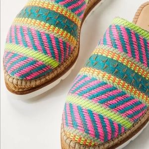 Free People espadrille mules. New